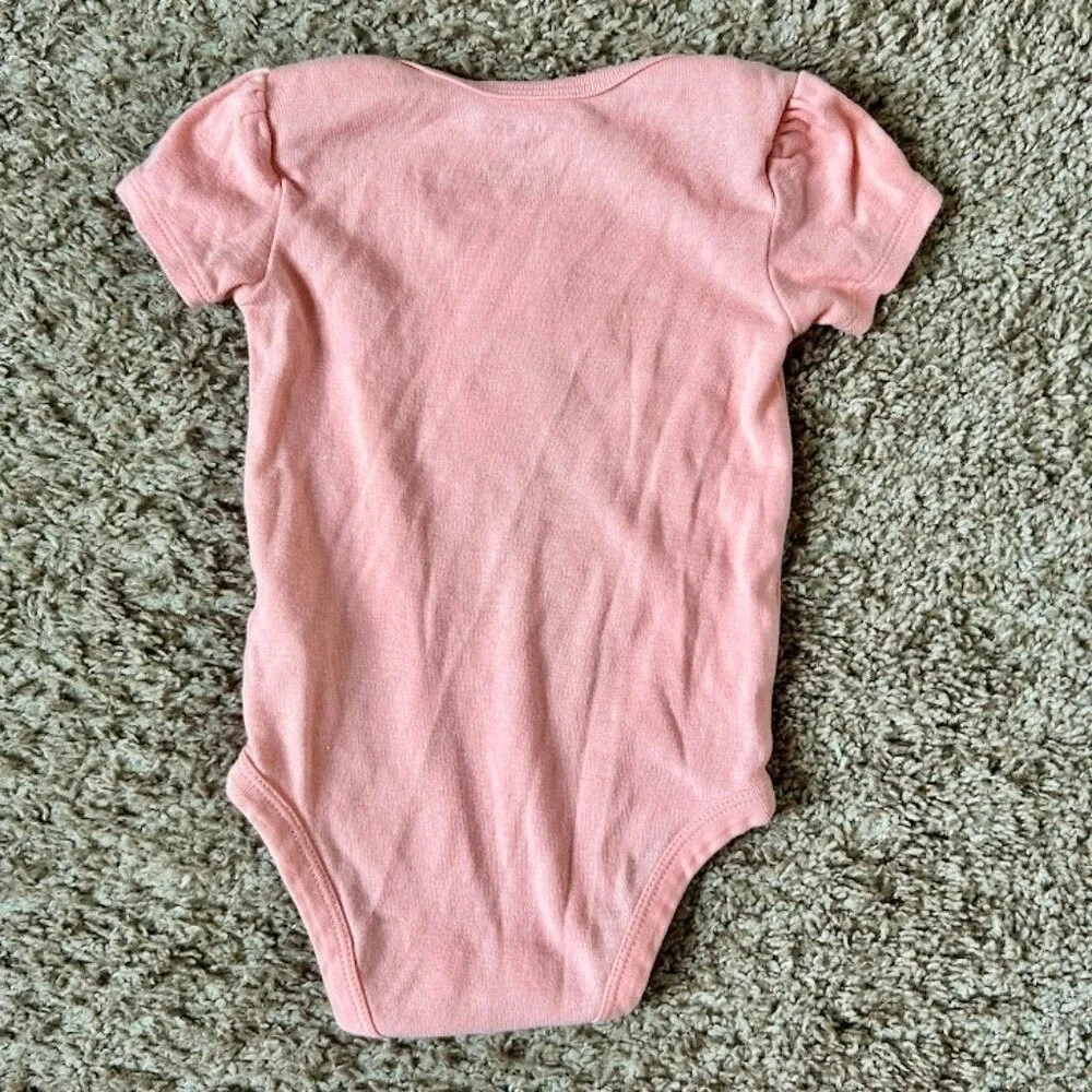 Carters Baby Girls 3 Pack Bodysuits I 9M I Pink Narwhal‎ Heart Sweet Girl